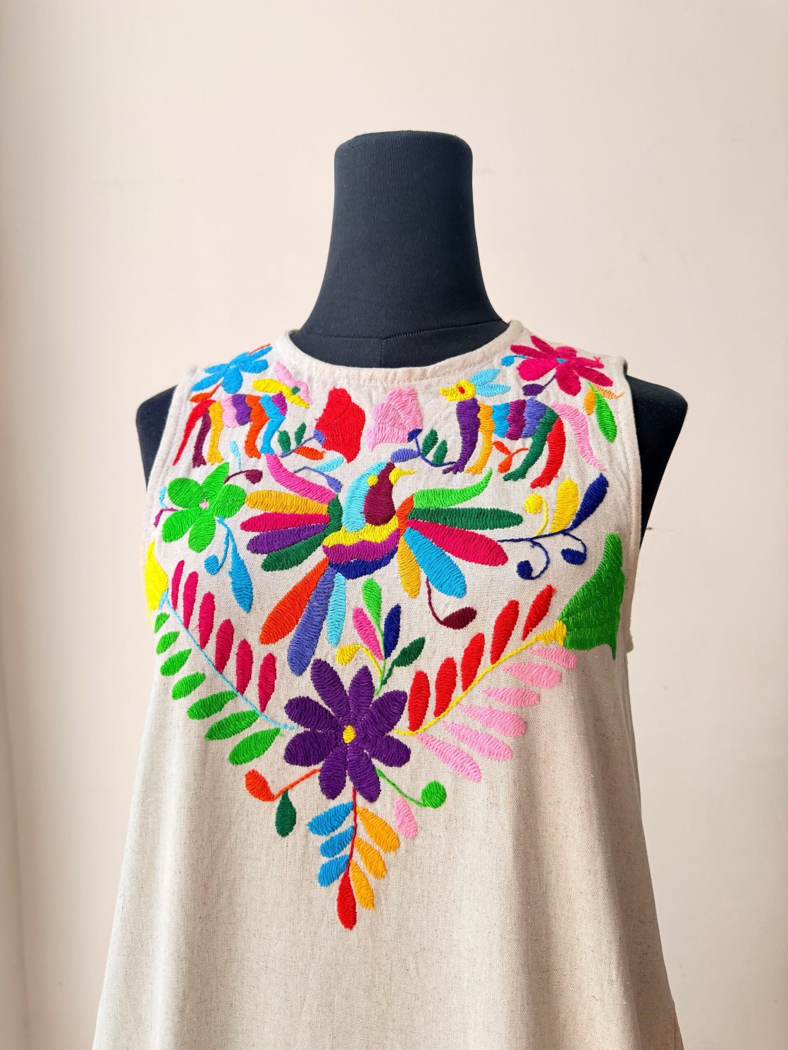 Vestido de Lino Talla Chica - Imagen 2