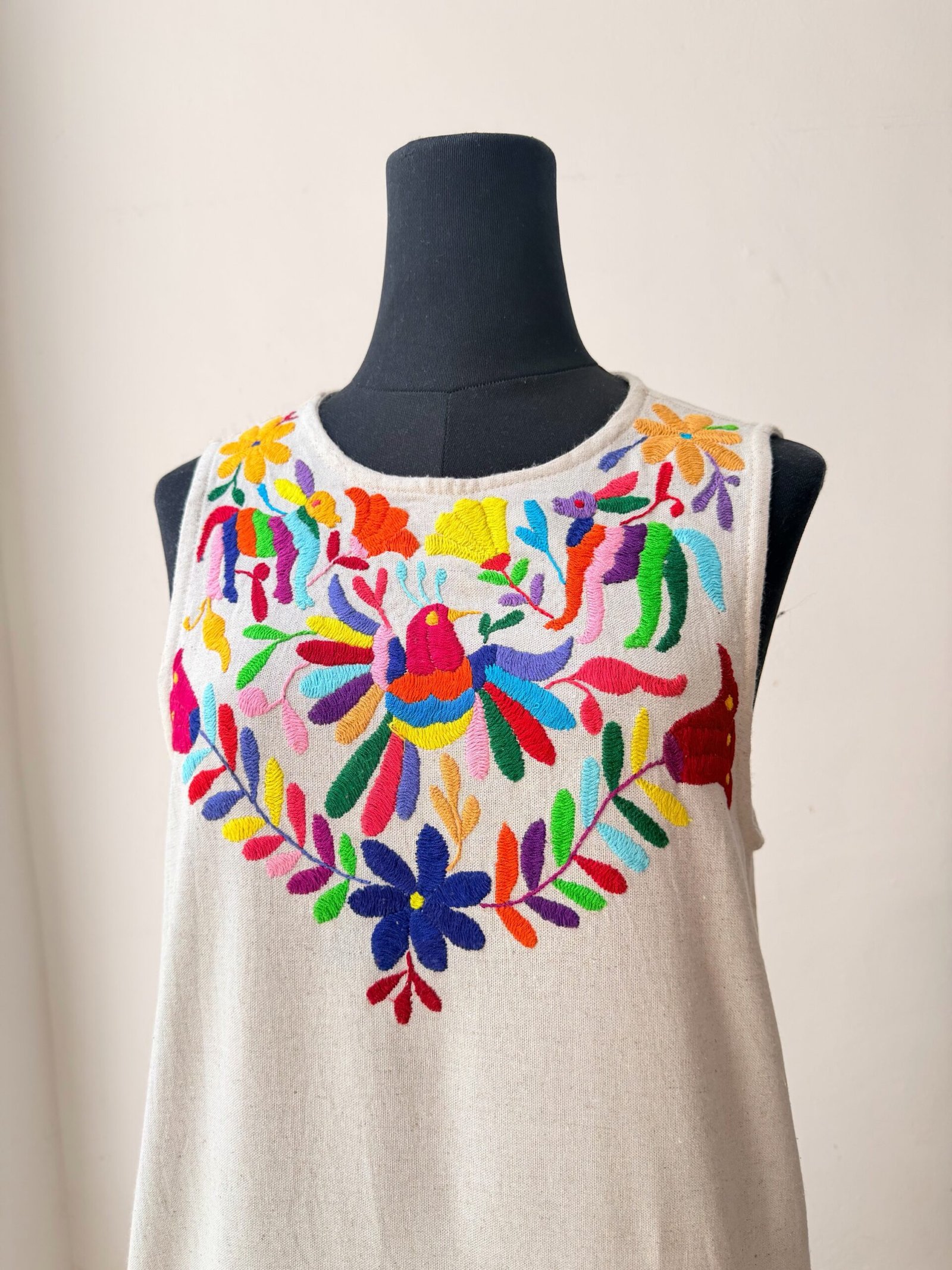 Vestido de Lino Talla Grande - Imagen 2