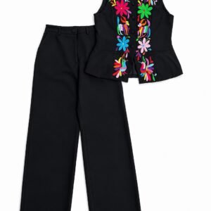 Conjunto Negro Talla Extra Grande