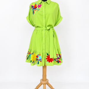 Vestido Talla Grande de Lino